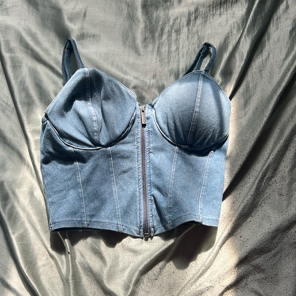 no boundaries denim shirt
